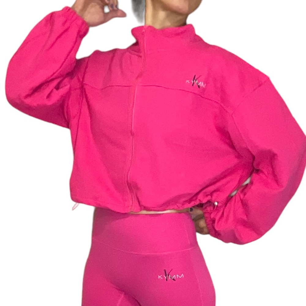 KYMM pink workout jacket